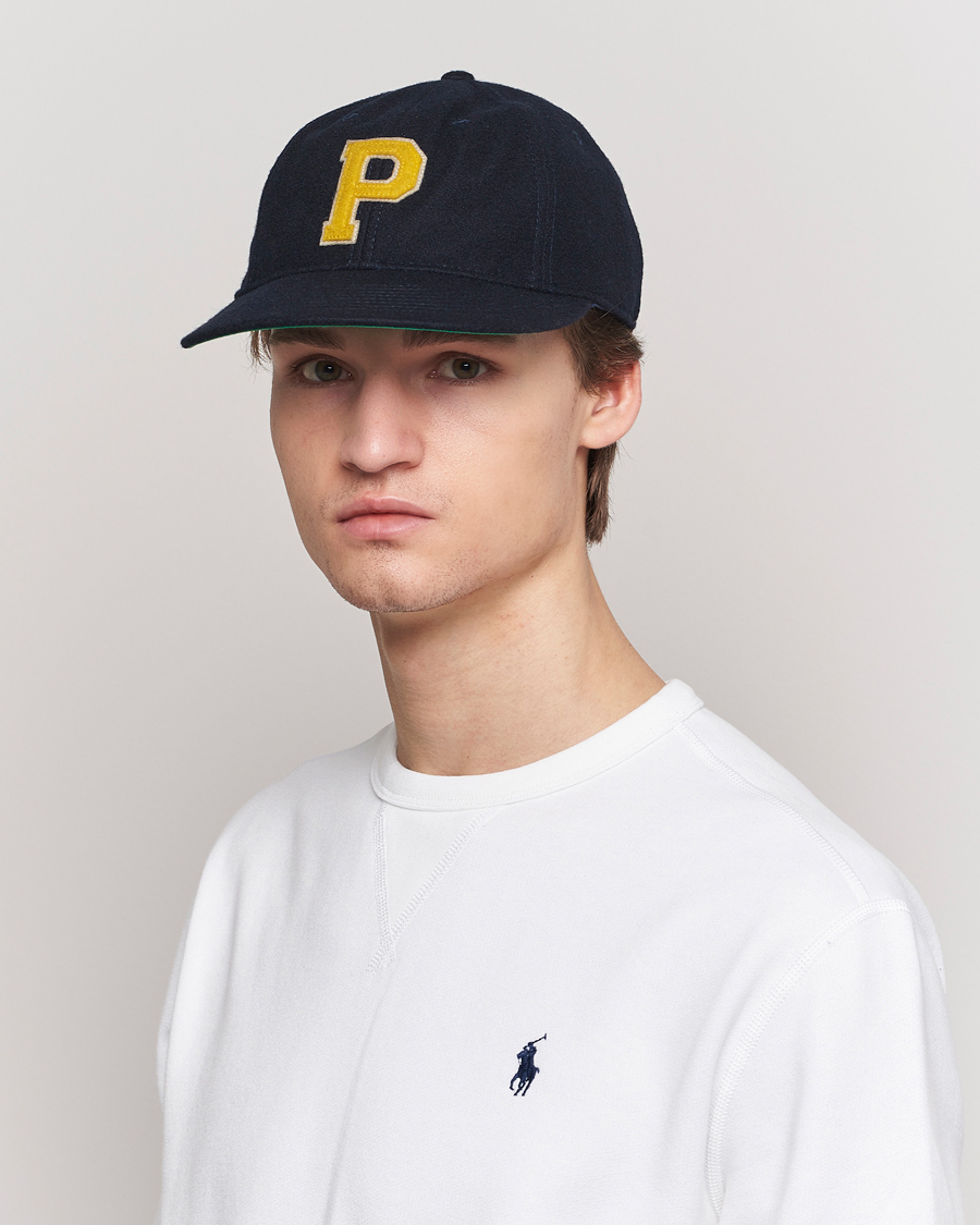 Heren | Polo Ralph Lauren Wool Baseball Cap Collection Navy | Polo Ralph Lauren | Wool Baseball Cap Collection Navy