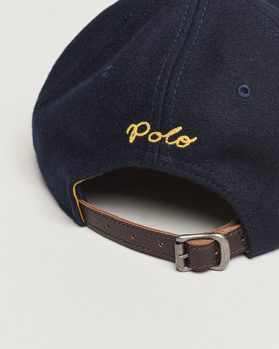 Heren | Polo Ralph Lauren Wool Baseball Cap Collection Navy | Polo Ralph Lauren | Wool Baseball Cap Collection Navy