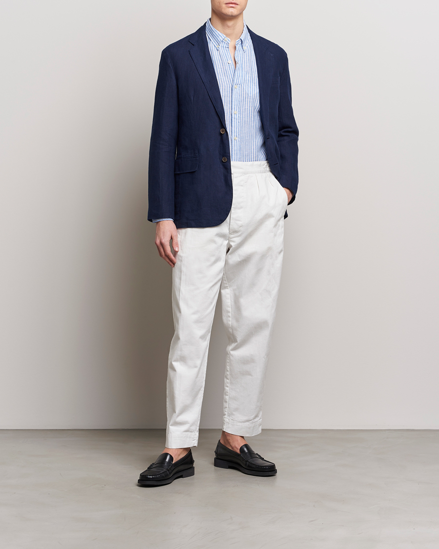 Heren | Blazers | Polo Ralph Lauren | Linen Sportcoat Navy