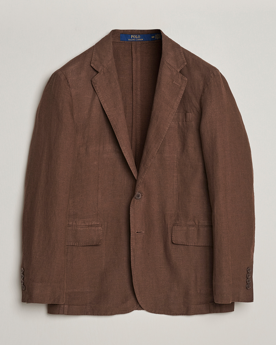 Heren | Blazers | Polo Ralph Lauren | Linen Sportcoat Chestnut