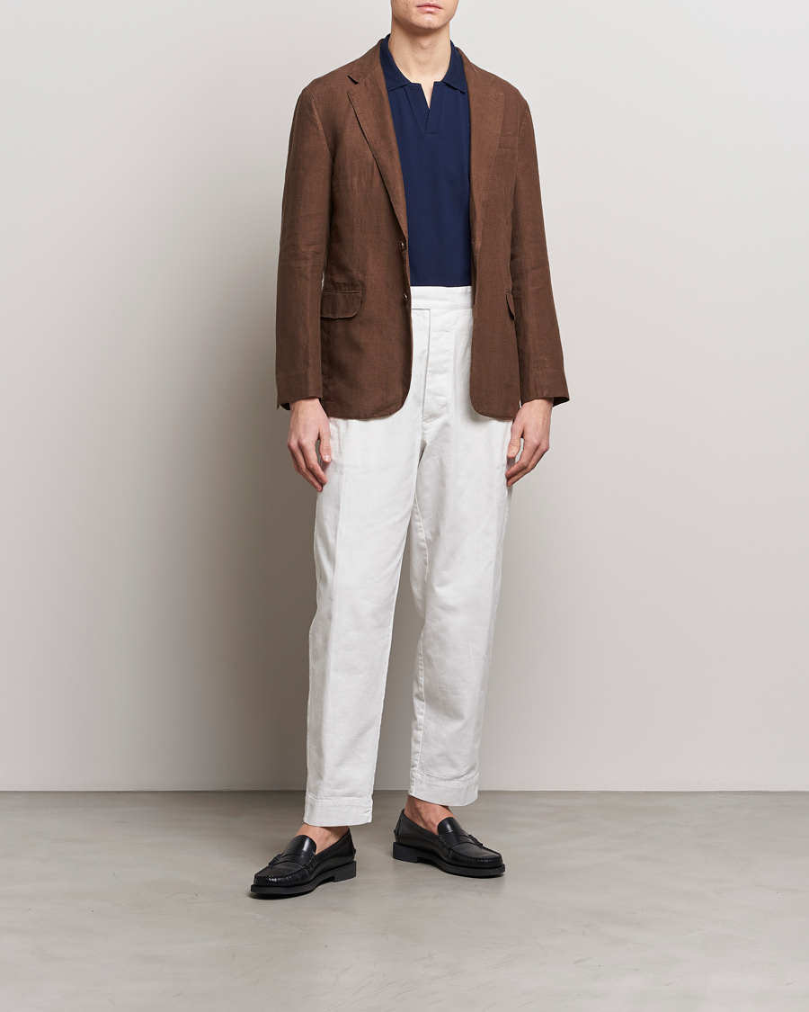 Heren | Blazers | Polo Ralph Lauren | Linen Sportcoat Chestnut
