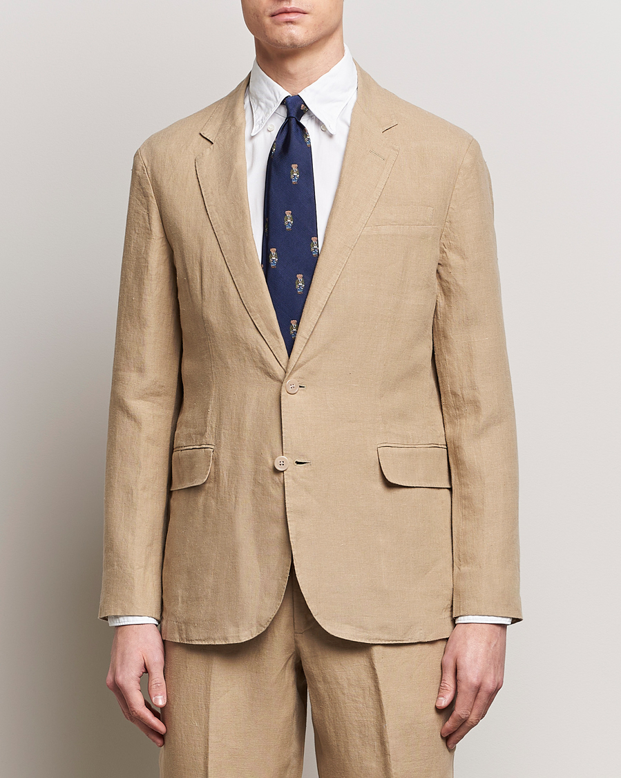 Heren |  | Polo Ralph Lauren | Linen Sportcoat Coastal Beige