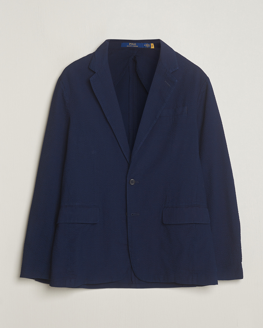 Heren | Blazers | Polo Ralph Lauren | Seersucker Sportcoat Indigo