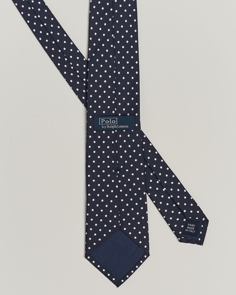 Heren | Stropdassen | Polo Ralph Lauren | St James Spot Tie Navy/White