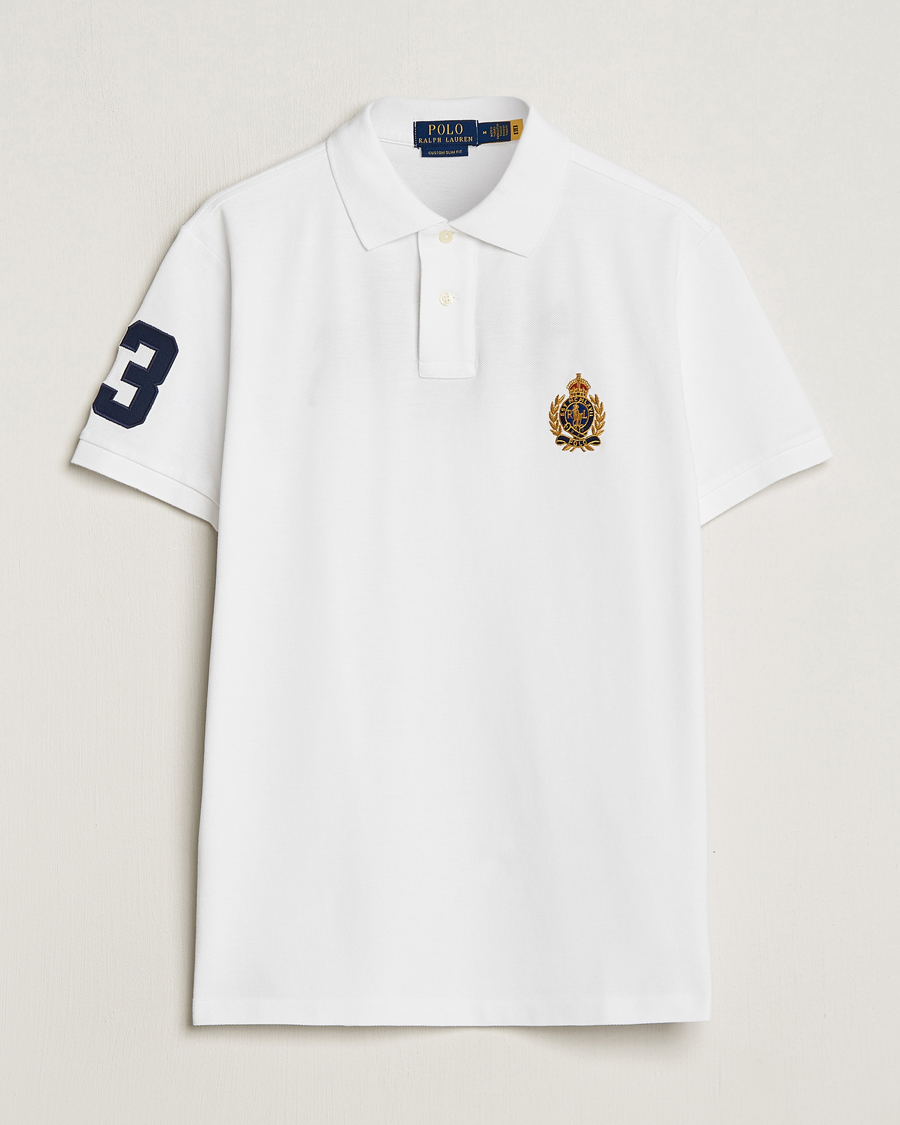 Heren | Polo's | Polo Ralph Lauren | Custom Slim Fit Match Club Polo White
