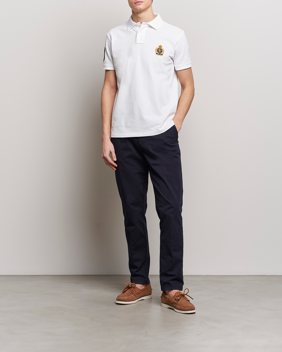 Heren | Polo's | Polo Ralph Lauren | Custom Slim Fit Match Club Polo White