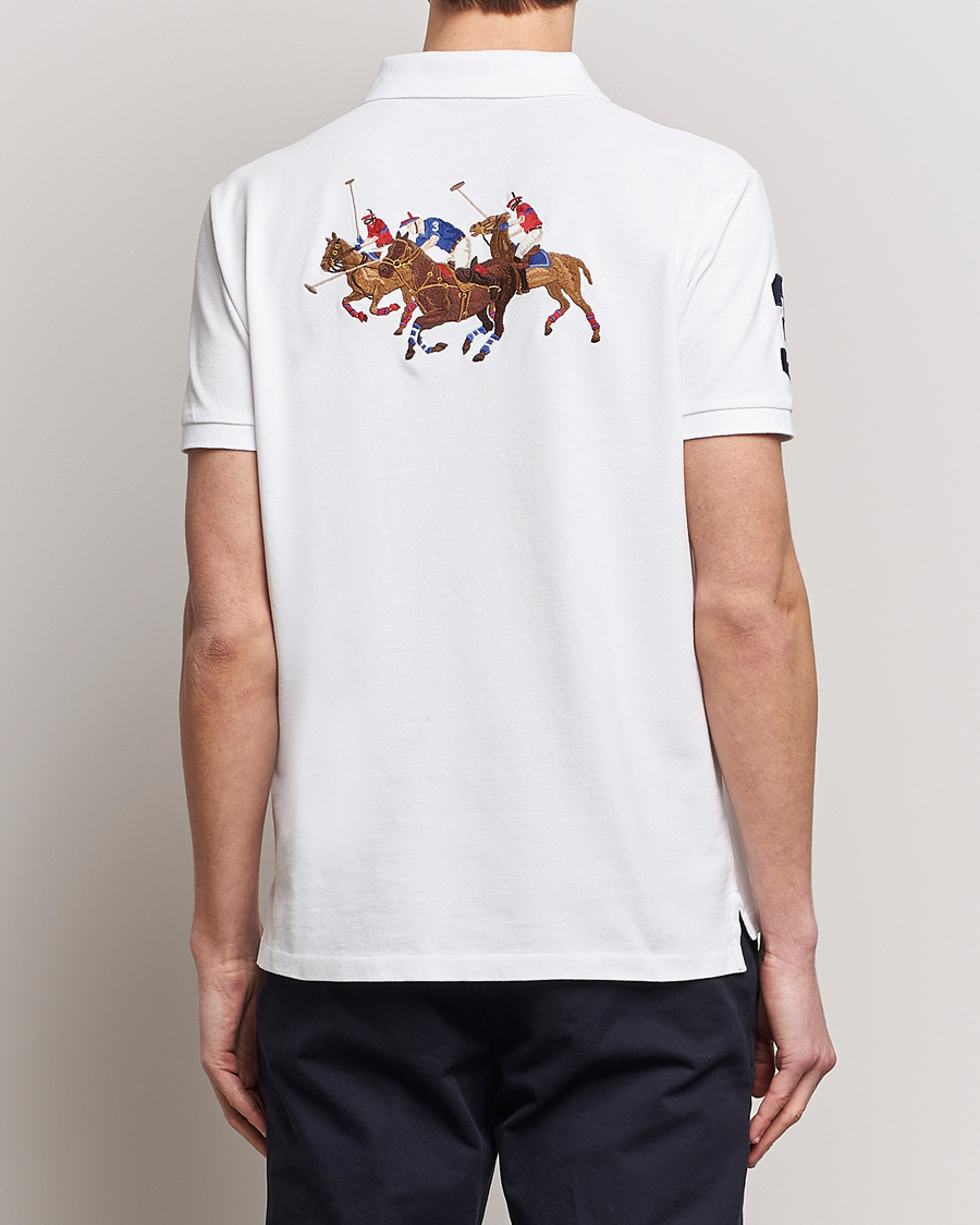 Heren | Polo's | Polo Ralph Lauren | Custom Slim Fit Match Club Polo White