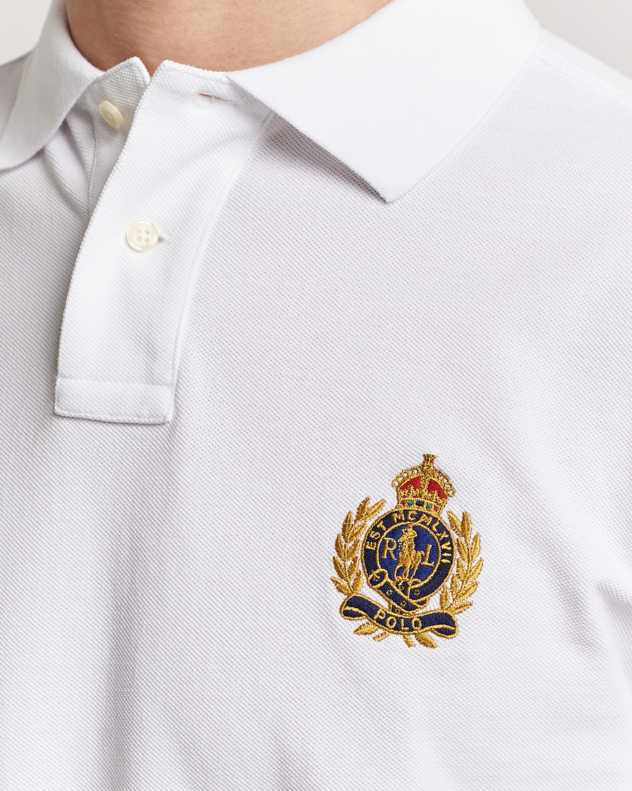Heren | Polo's | Polo Ralph Lauren | Custom Slim Fit Match Club Polo White