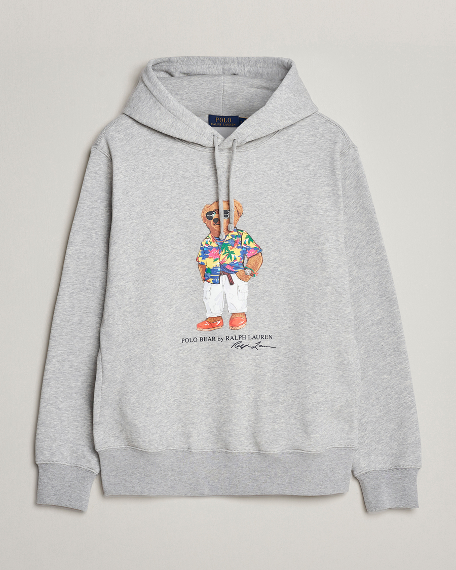 Heren | Truien | Polo Ralph Lauren | Printed Beach Bear Hoodie Andover Heather