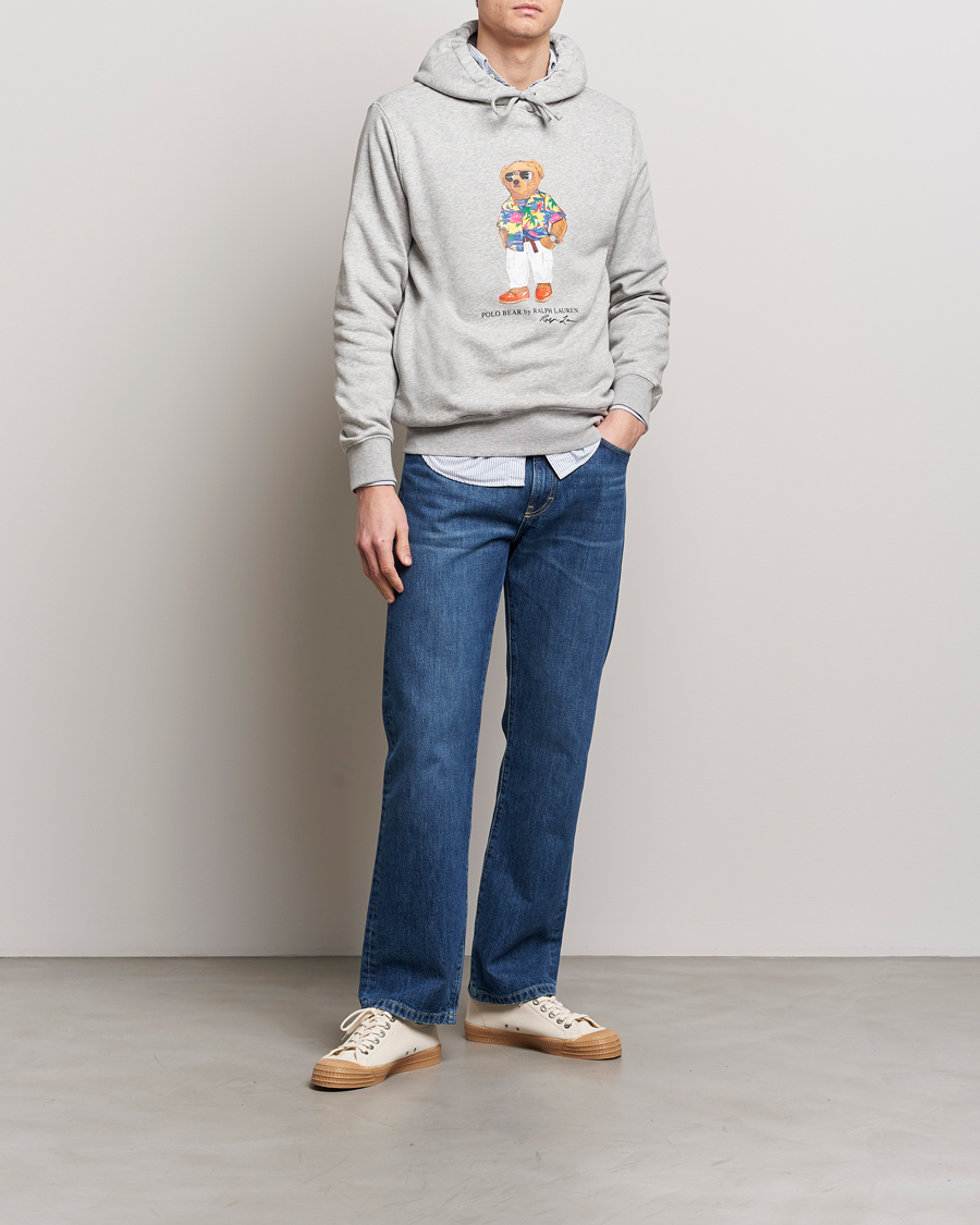 Heren | Truien | Polo Ralph Lauren | Printed Beach Bear Hoodie Andover Heather