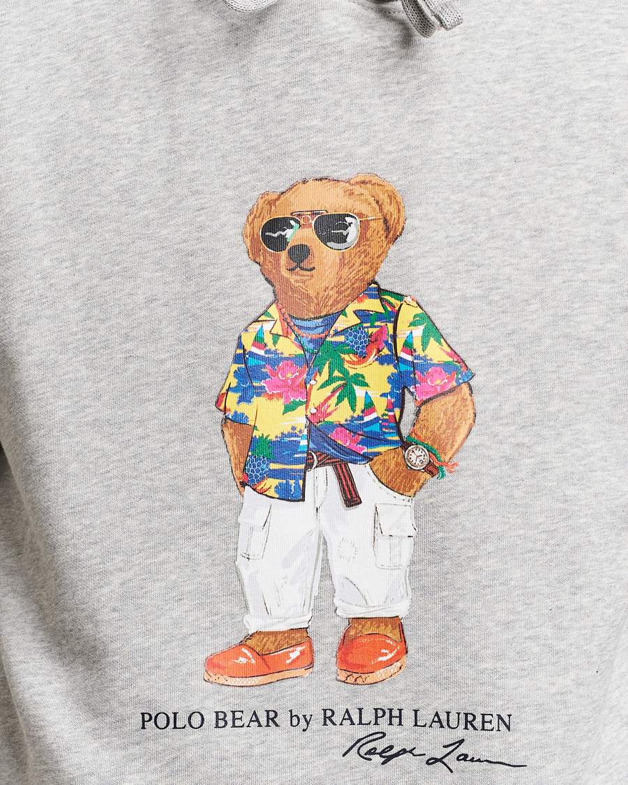 Heren | Truien | Polo Ralph Lauren | Printed Beach Bear Hoodie Andover Heather