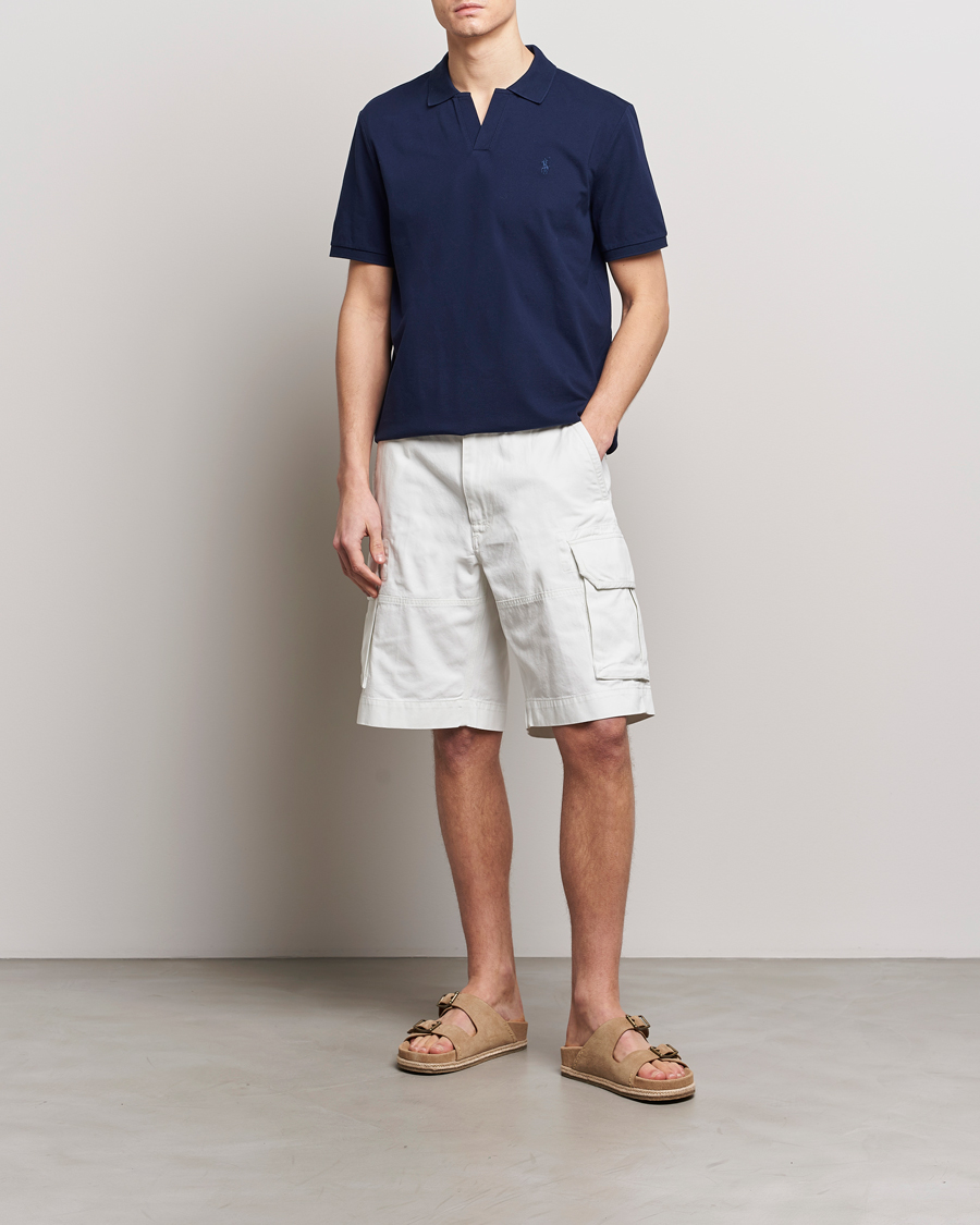 Heren | Korte broek | Polo Ralph Lauren | Slub Twill Cargo Shorts Deckwash White