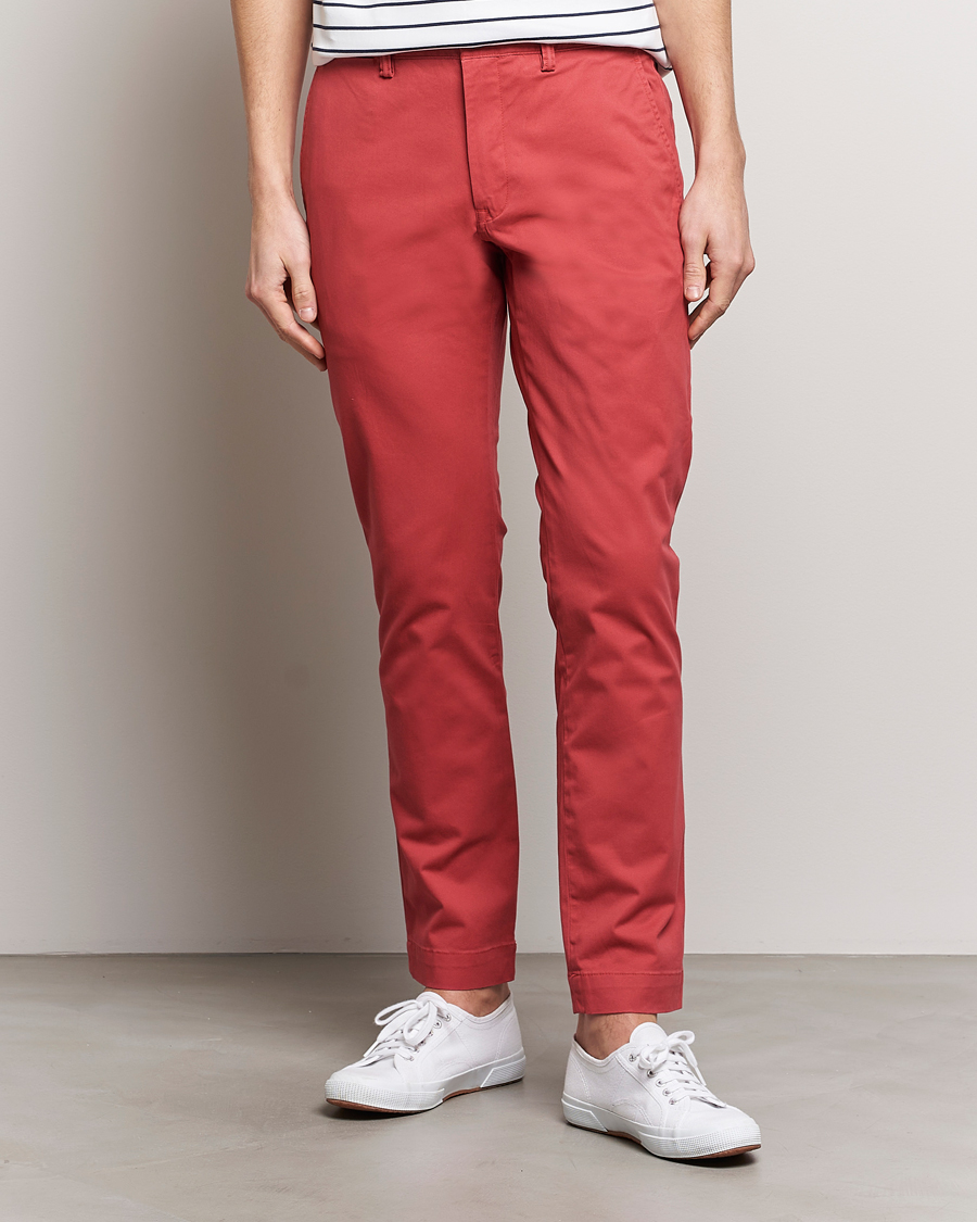 Heren | Chino's | Polo Ralph Lauren | Slim Fit Stretch Chinos Nantucket Red