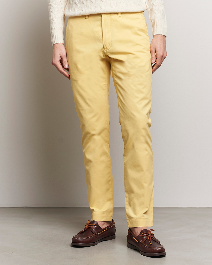 Heren | Broeken | Polo Ralph Lauren | Slim Fit Stretch Chinos Corn Yellow