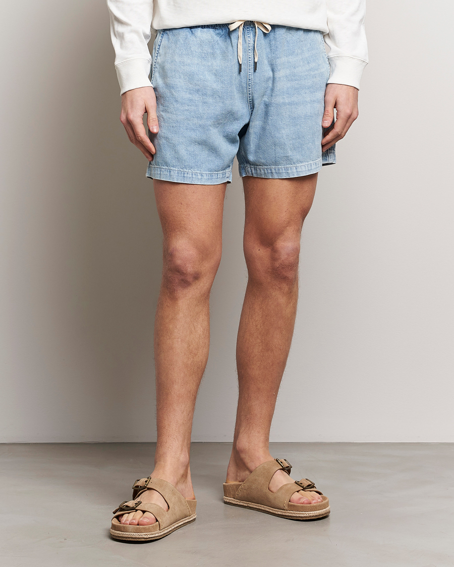 Heren | Spijkershorts | Polo Ralph Lauren | Prepster Denim Shorts Light Wash