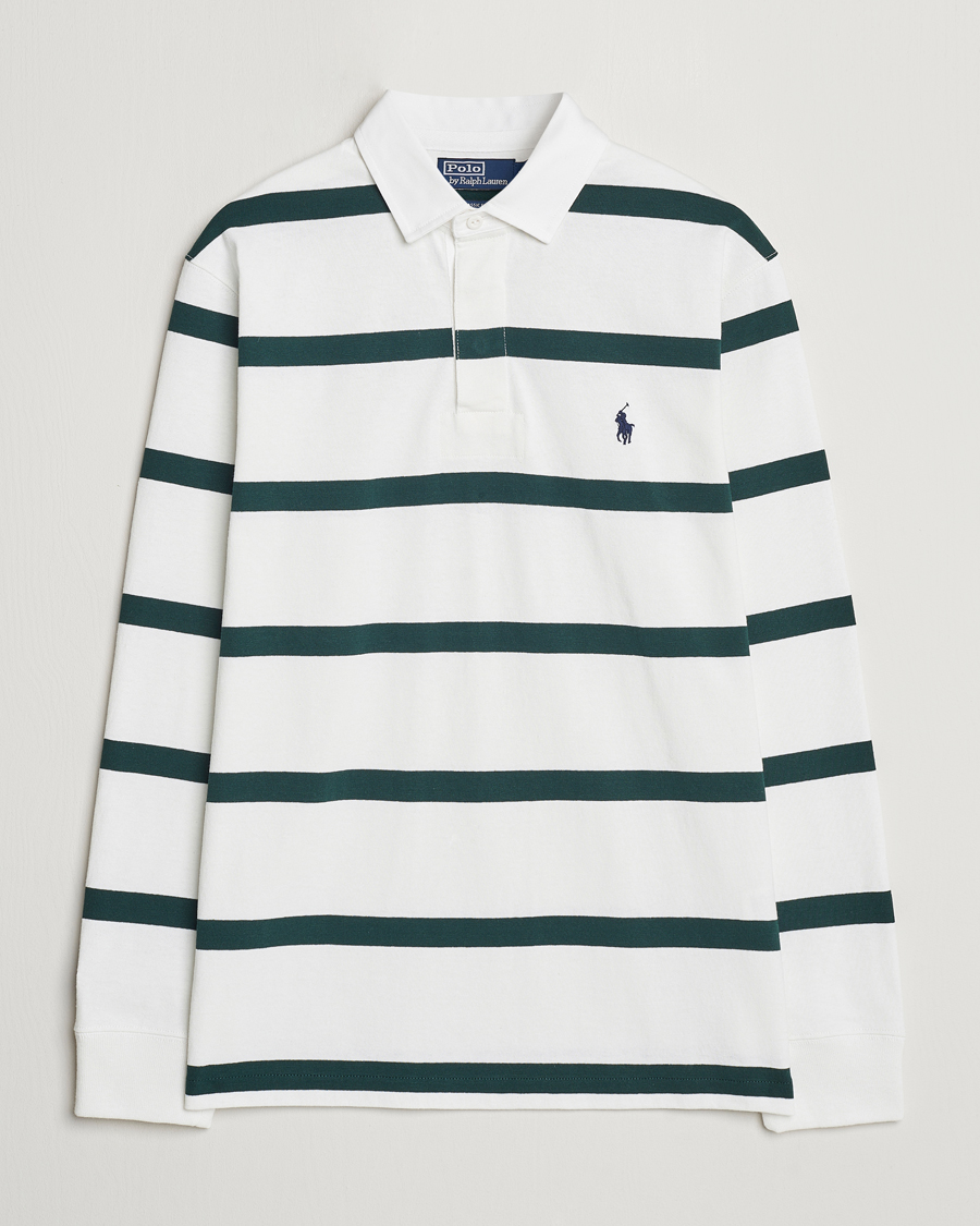 Heren | Truien | Polo Ralph Lauren | Wimbledon Rugby Sweater White/Moss Agate