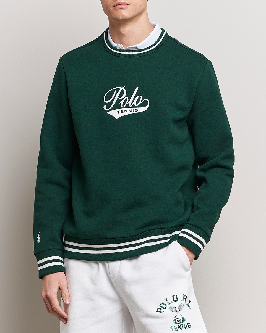 Heren | Nieuwe productafbeeldingen | Polo Ralph Lauren | Wimbledon Sweatshirt Moss Agate