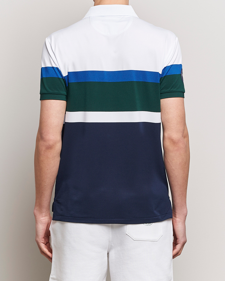 Heren | Polo's | Polo Ralph Lauren | Wimbledon Block Custom Slim Fit Polo Refined Navy/Multi