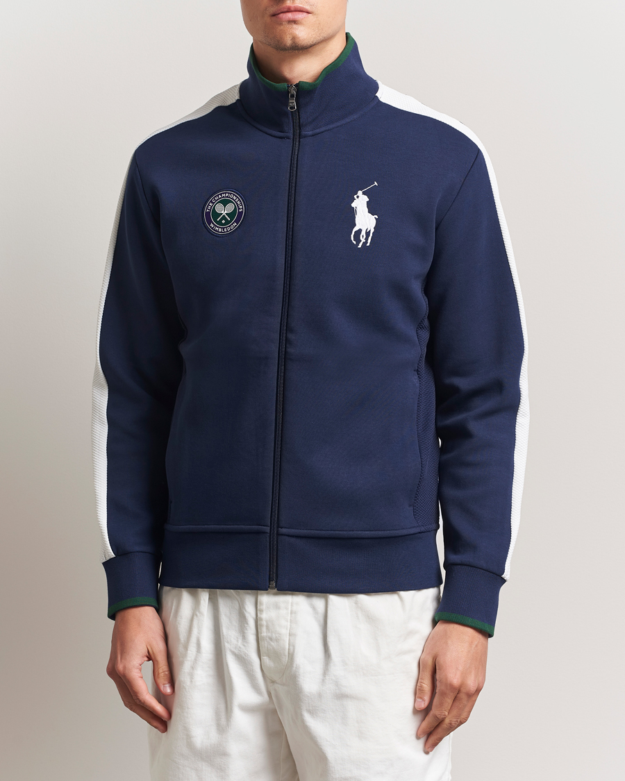 Heren |  | Polo Ralph Lauren | Wimbledon Full Zip Sweater Refined Navy