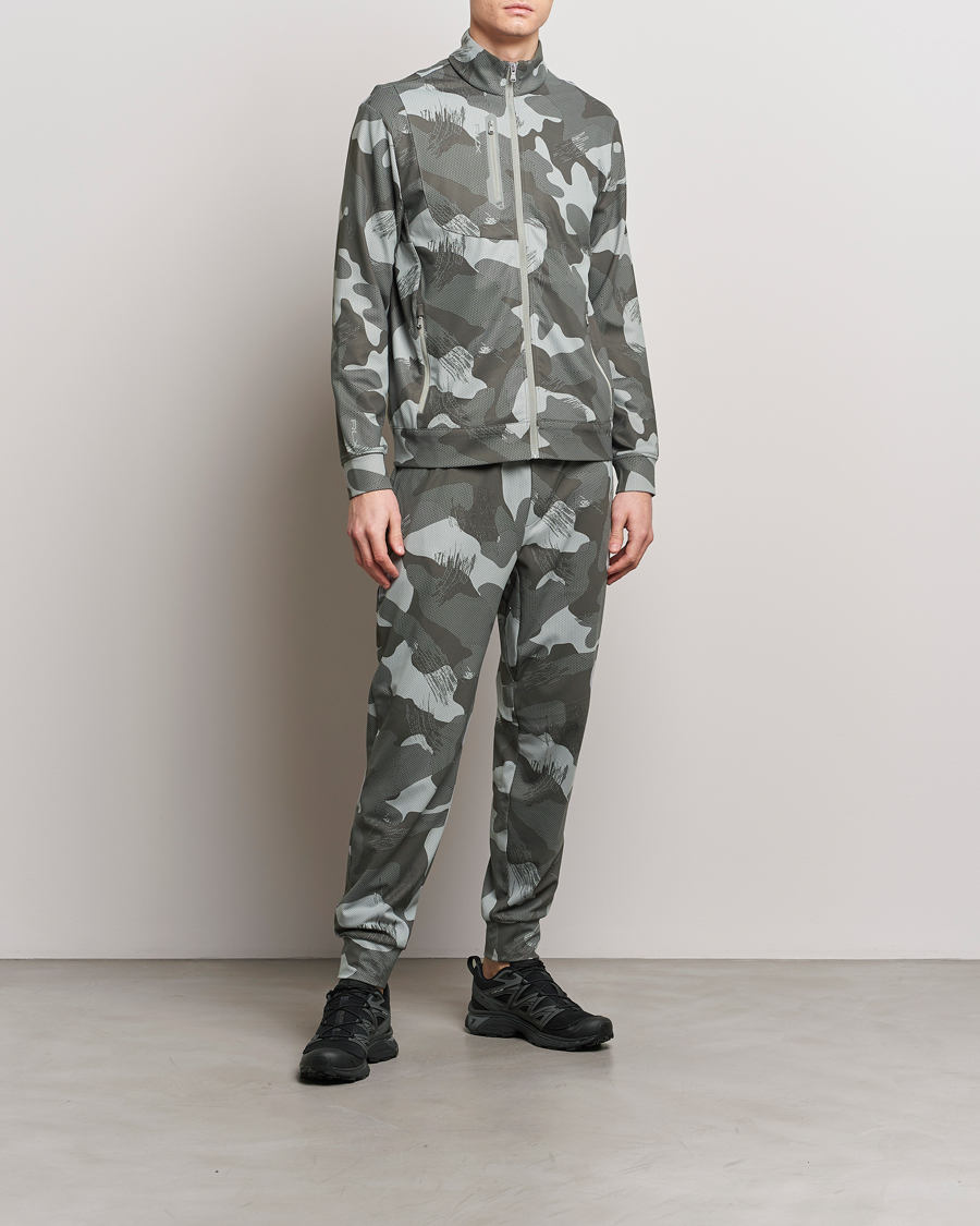Heren | Truien | RLX Ralph Lauren | Warp Tech Jersey Camo Full Zip Grey