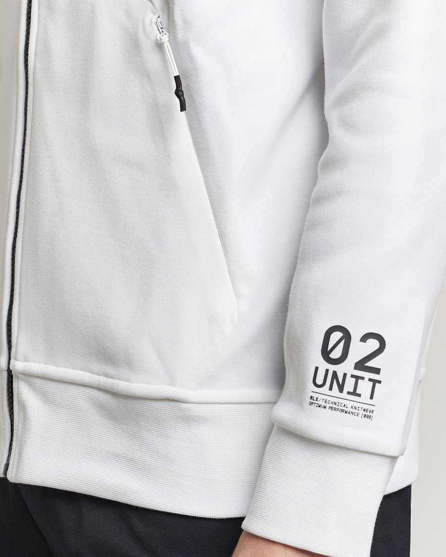 Heren | Truien | RLX Ralph Lauren | Performance Full Zip Hoodie Ceramic White