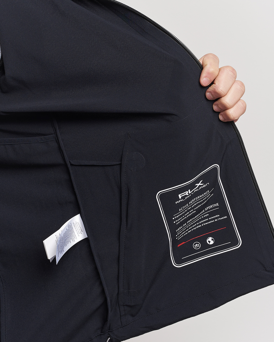 Heren | Jassen | RLX Ralph Lauren | Performance Hooded Jacket Polo Black
