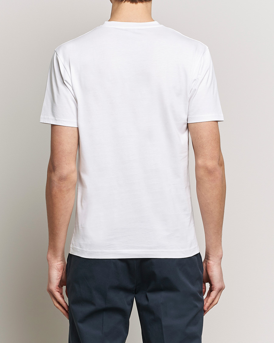 Heren | T-shirts | Sunspel | Riviera Midweight T-Shirt White