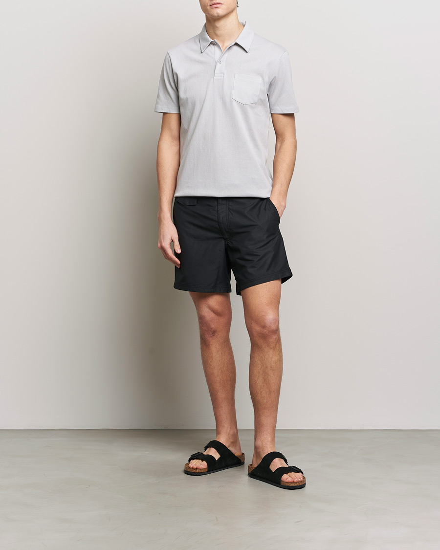 Heren | Polo's | Sunspel | Riviera Polo Shirt Smoke