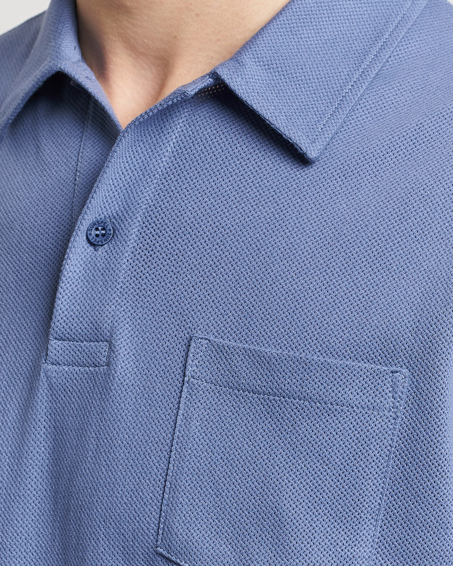 Heren | Polo's | Sunspel | Riviera Polo Shirt Grape