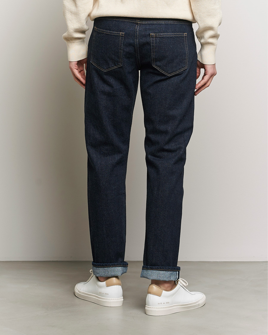 Heren | Jeans | Sunspel | Japanese Selvedge Jeans Blue