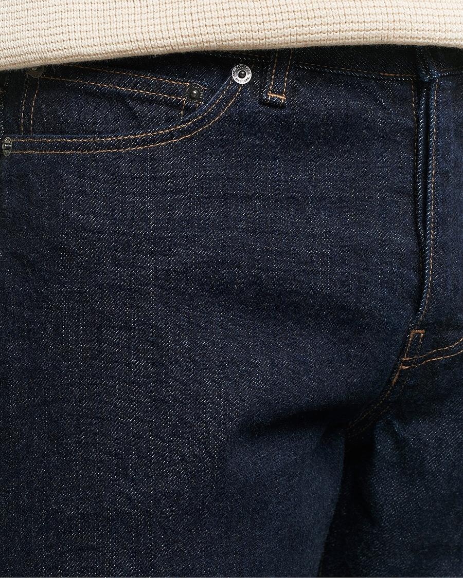 Heren | Jeans | Sunspel | Japanese Selvedge Jeans Blue