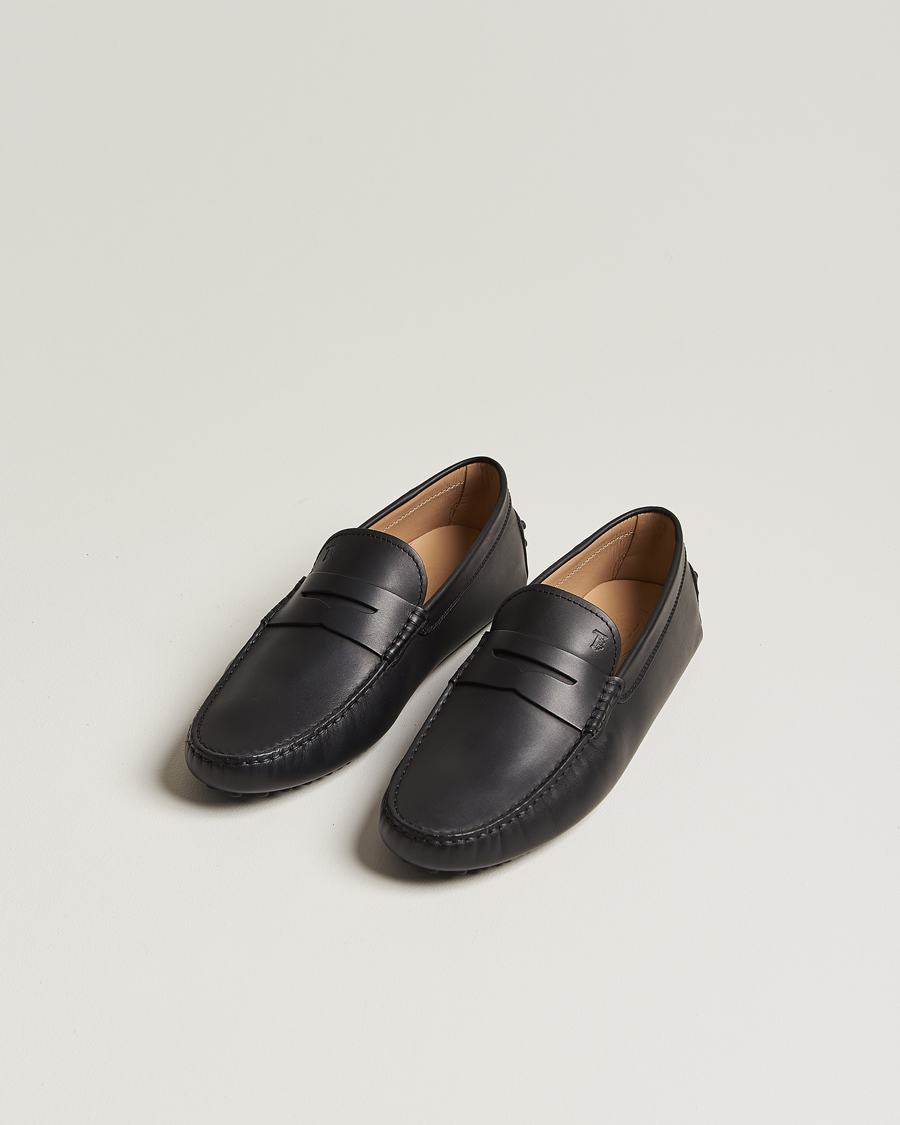 Heren | Handgemaakte schoenen | Tod's | Gommino Carshoe Black Calf