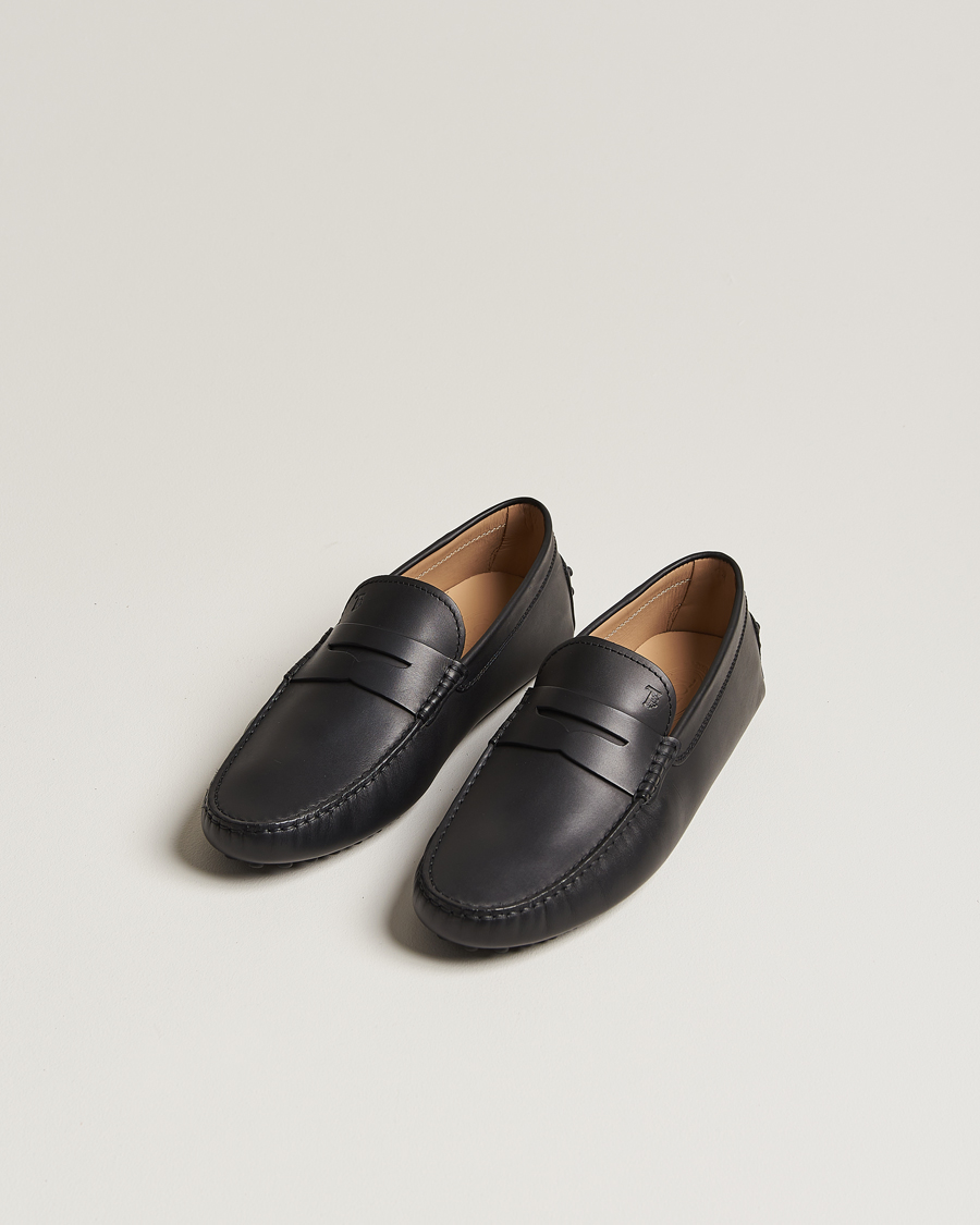 Heren | Italian Department | Tod's | Gommino Carshoe Black Calf