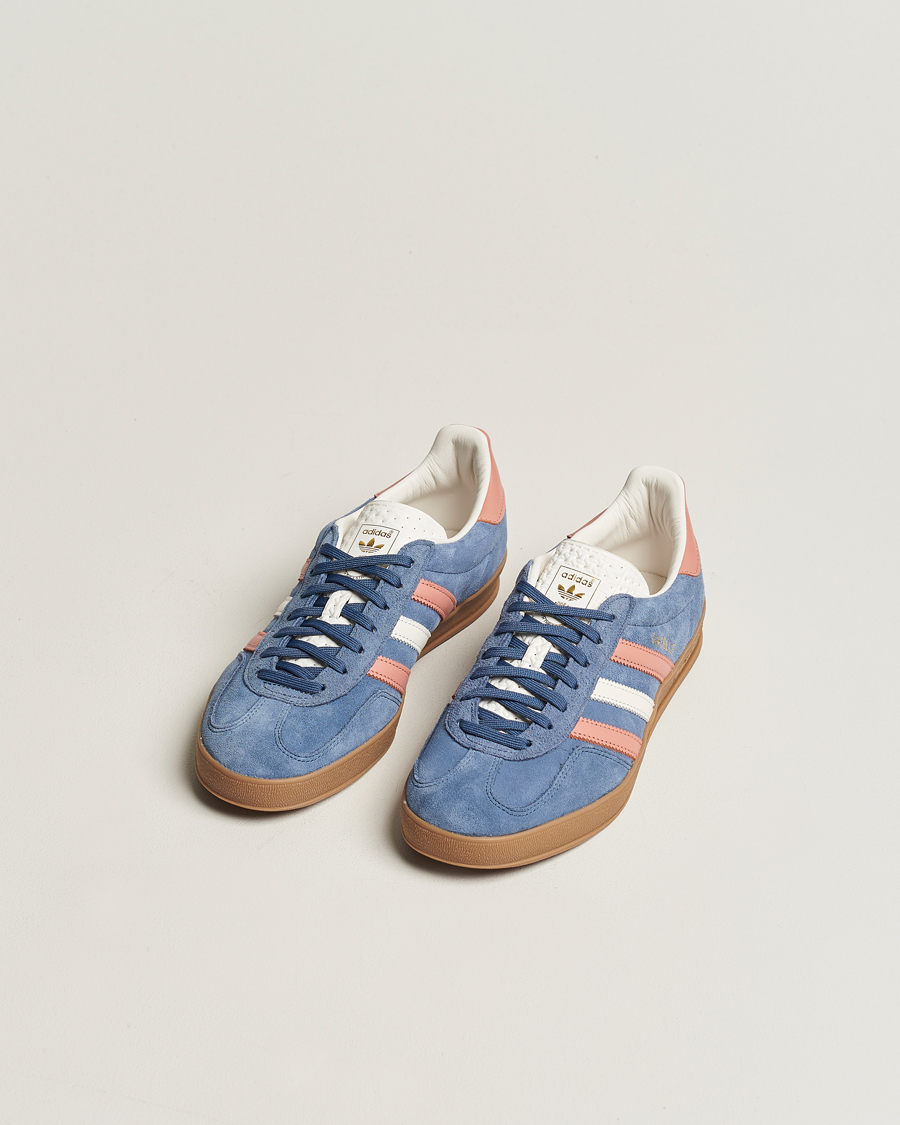 Heren | adidas Originals Gazelle Indoor Sneaker Blue | adidas Originals | Gazelle Indoor Sneaker Blue