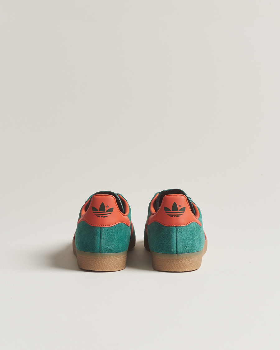 Heren | adidas Originals Gazelle Sneaker Green/Red | adidas Originals | Gazelle Sneaker Green/Red