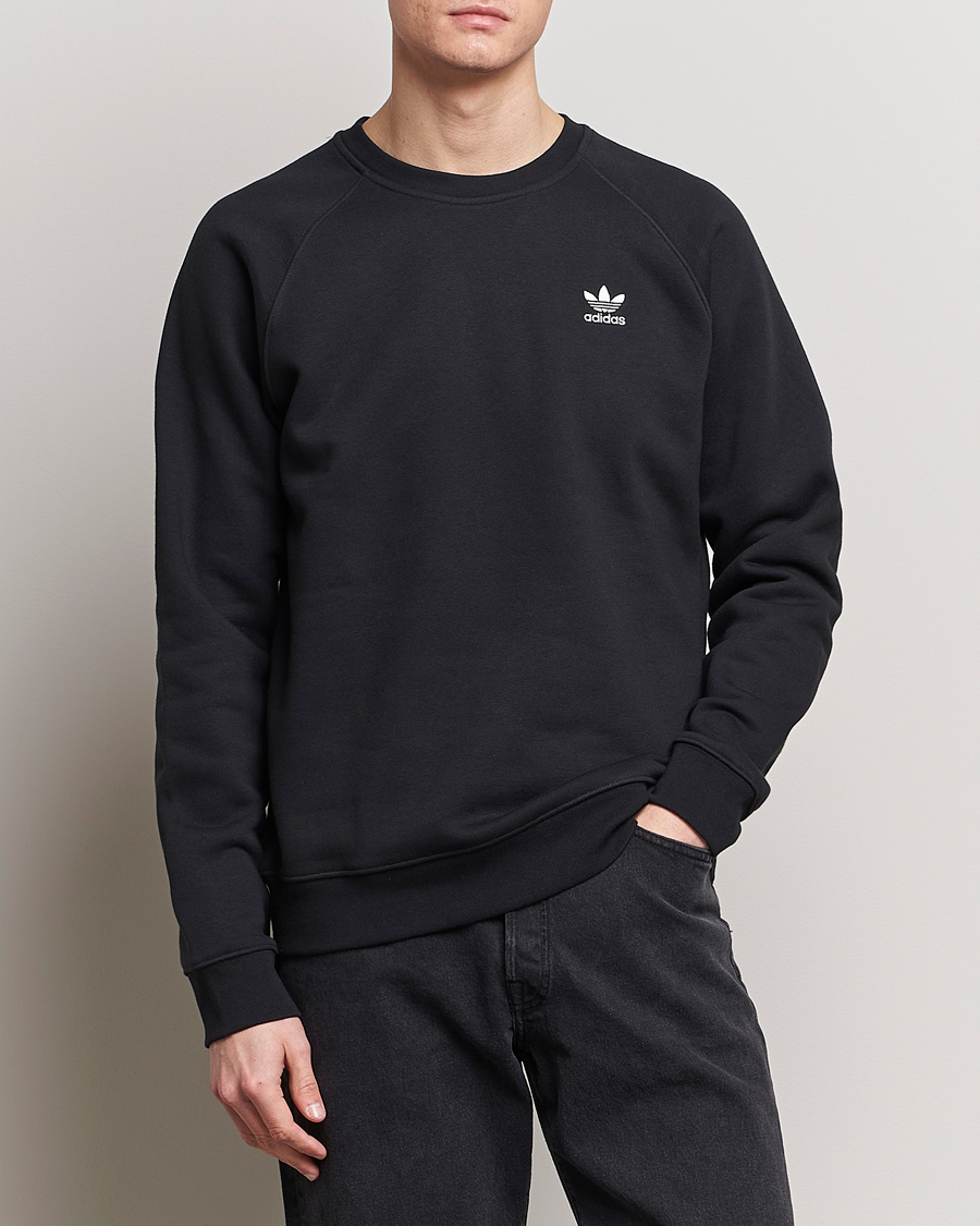 Heren | Kleding | adidas Originals | Essential Crew Neck Sweatshirt Black
