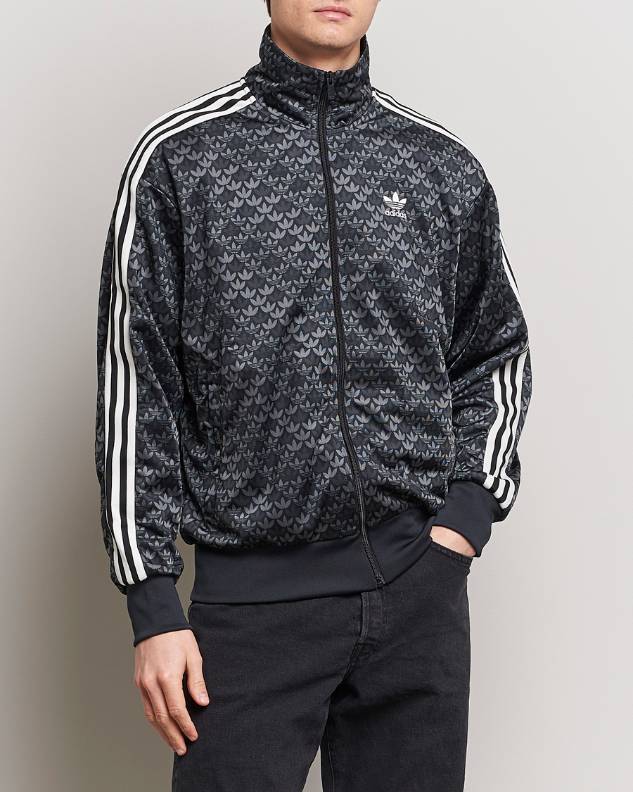 Heren | Truien | adidas Originals | Monogram Full Zip Black