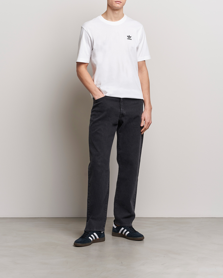 Heren | T-shirts | adidas Originals | Essential Crew Neck T-Shirt White