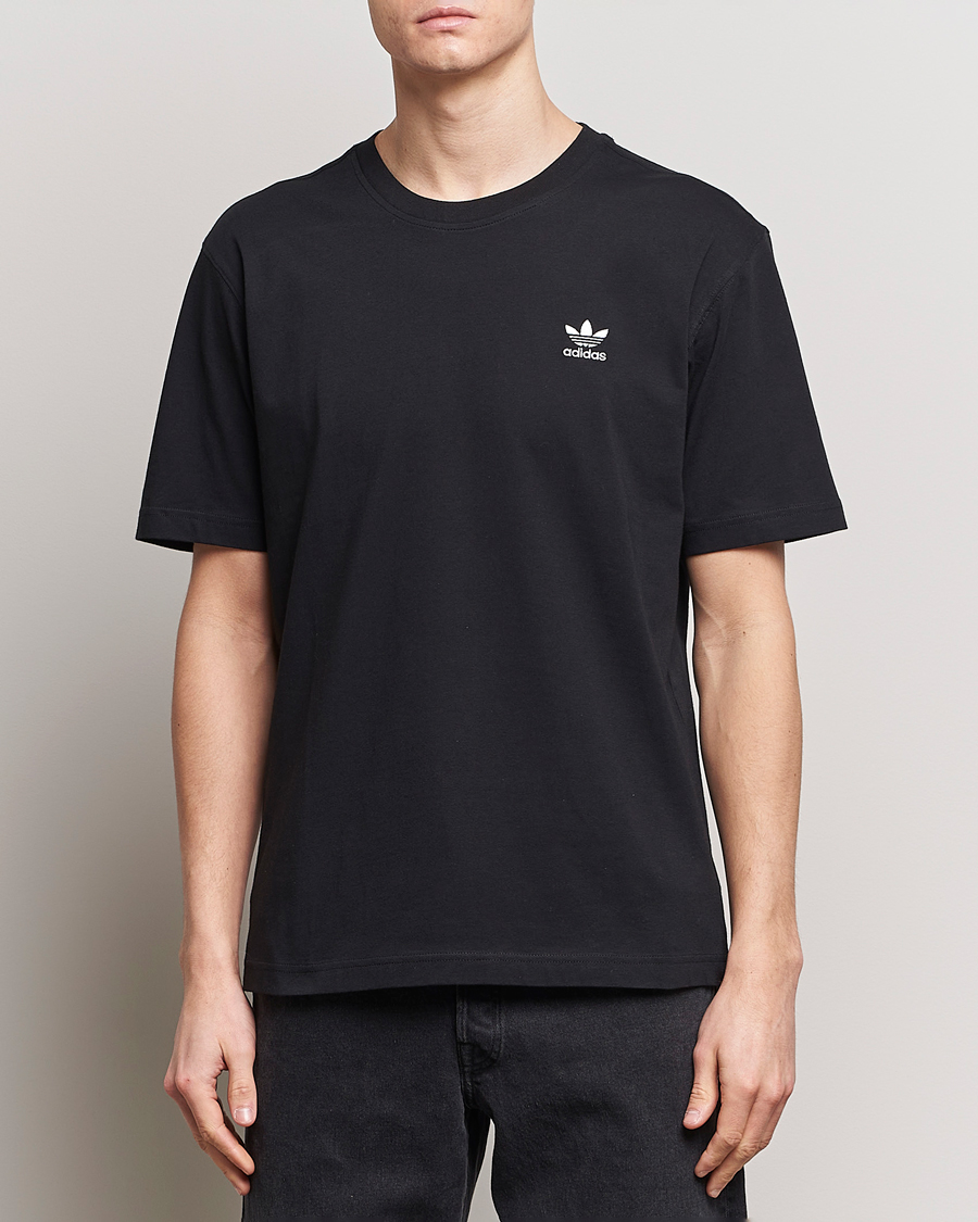Heren | T-shirts met korte mouwen | adidas Originals | Essential Crew Neck T-Shirt Black
