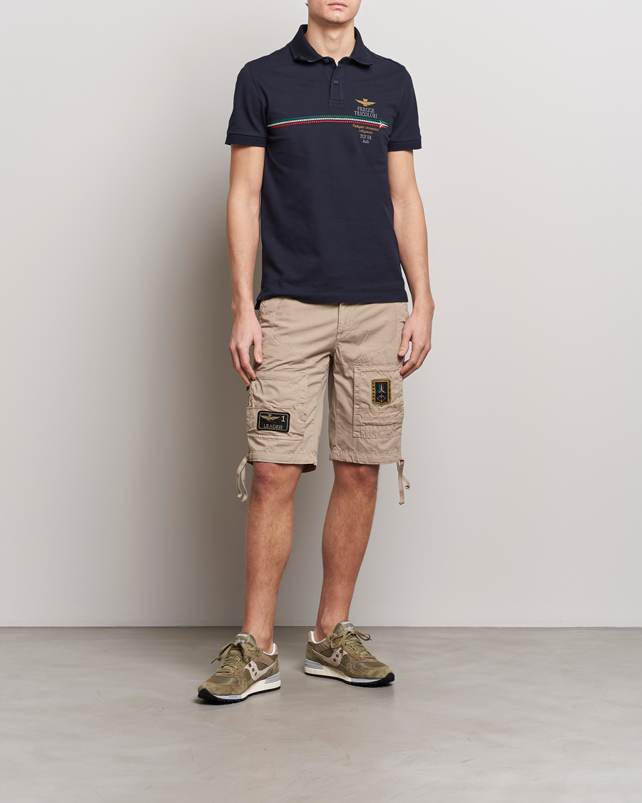 Heren | Korte broek | Aeronautica Militare | Heritage Bermuda Shorts Beige