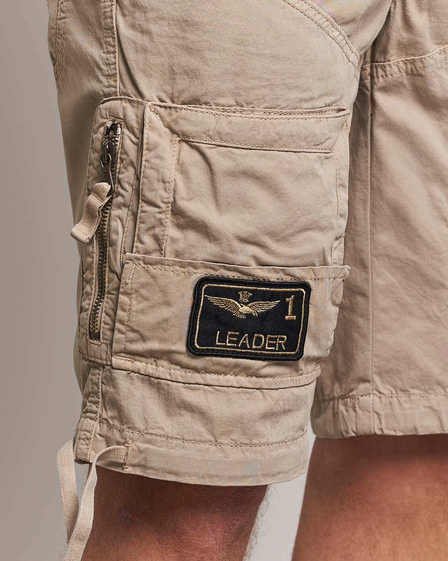Heren | Korte broek | Aeronautica Militare | Heritage Bermuda Shorts Beige