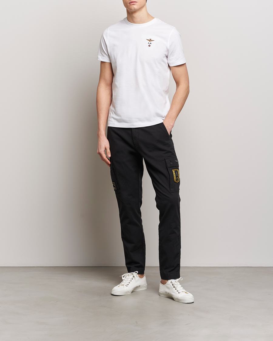 Heren | Broeken | Aeronautica Militare | Heritage Cargo Pants Jet Black