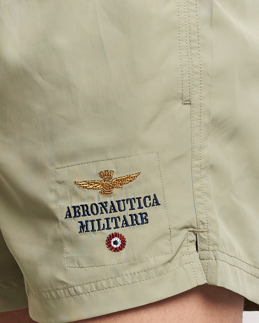 Heren | Zwembroek | Aeronautica Militare | Costume Swim Shorts Sage Green