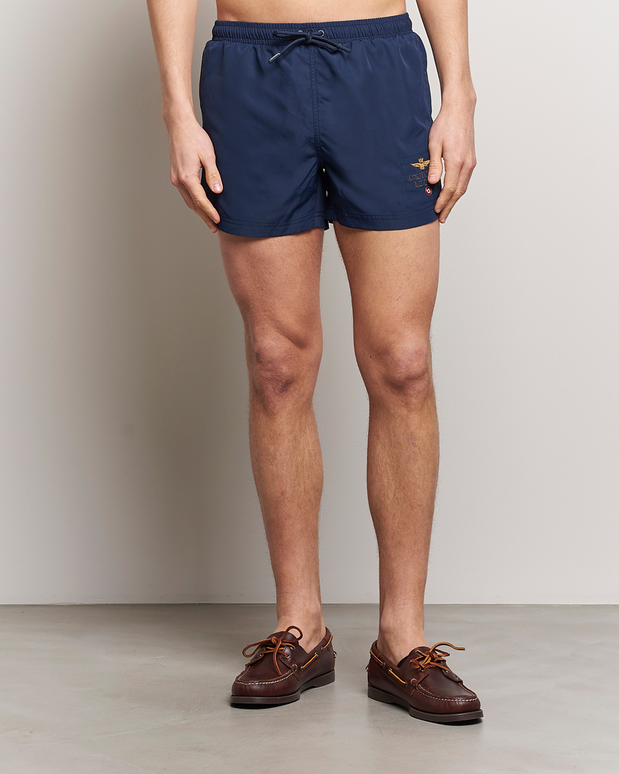 Heren | Aeronautica Militare | Aeronautica Militare | Costume Swim Shorts Navy