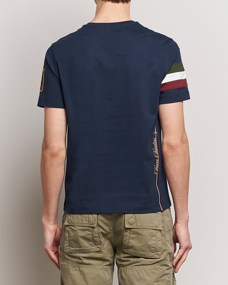 Heren | T-shirts | Aeronautica Militare | Tricolori Crew Neck T-Shirt Navy