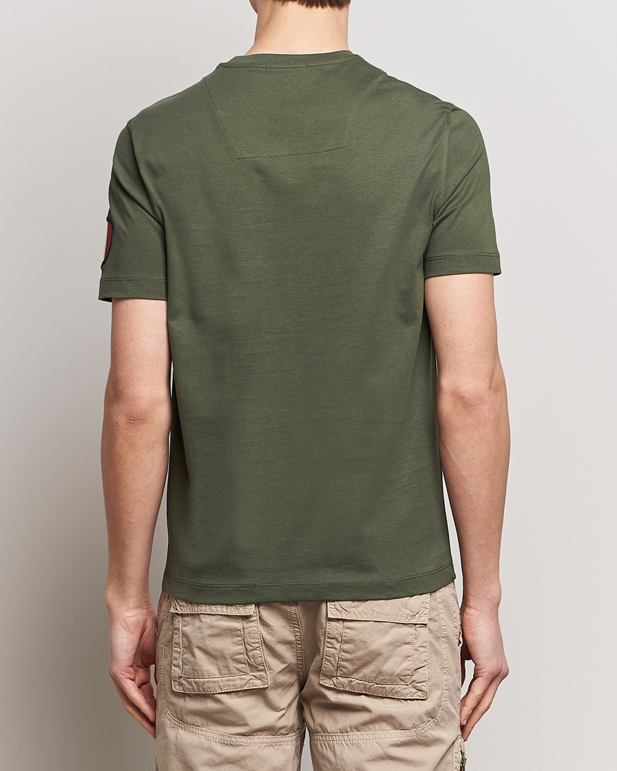 Heren | T-shirts | Aeronautica Militare | Tricolori Crew Neck T-Shirt Verde Green