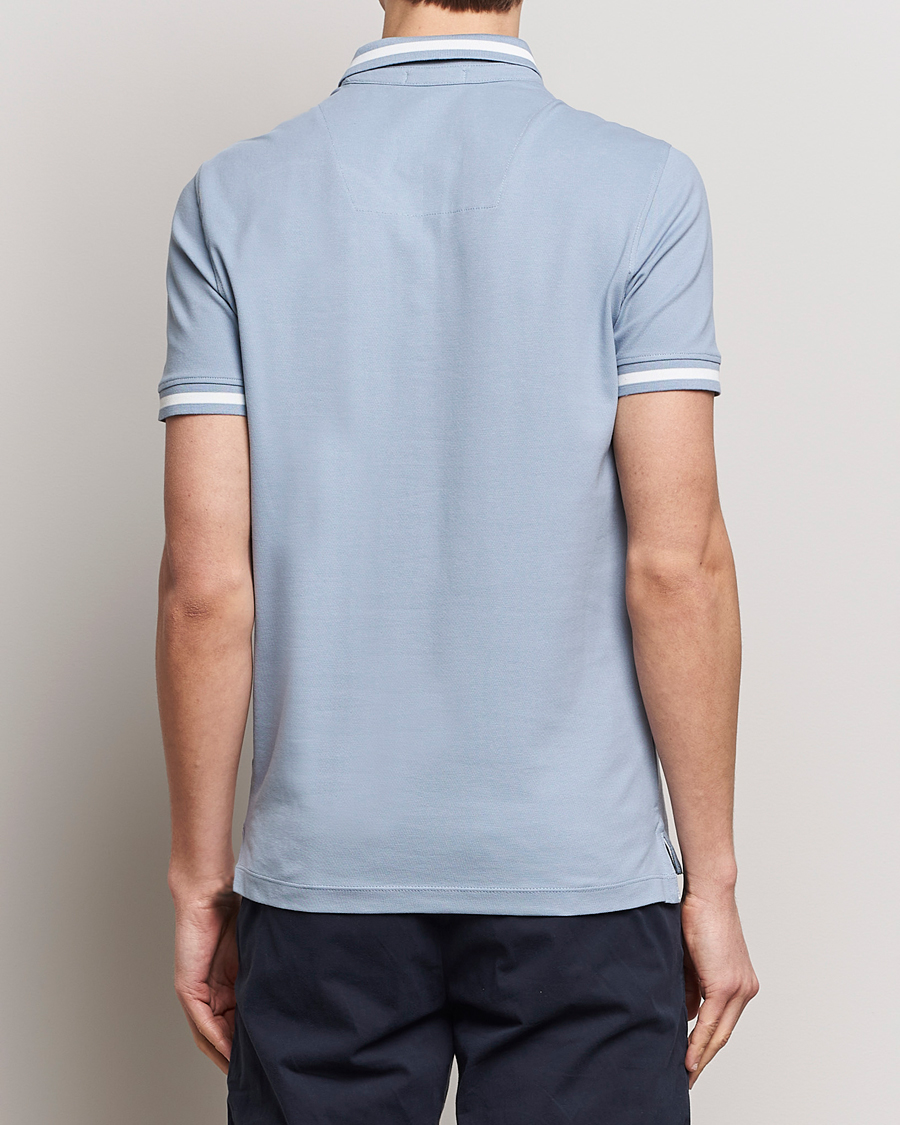 Heren | Polo's | Aeronautica Militare | Tipped Polo Glacier Blue