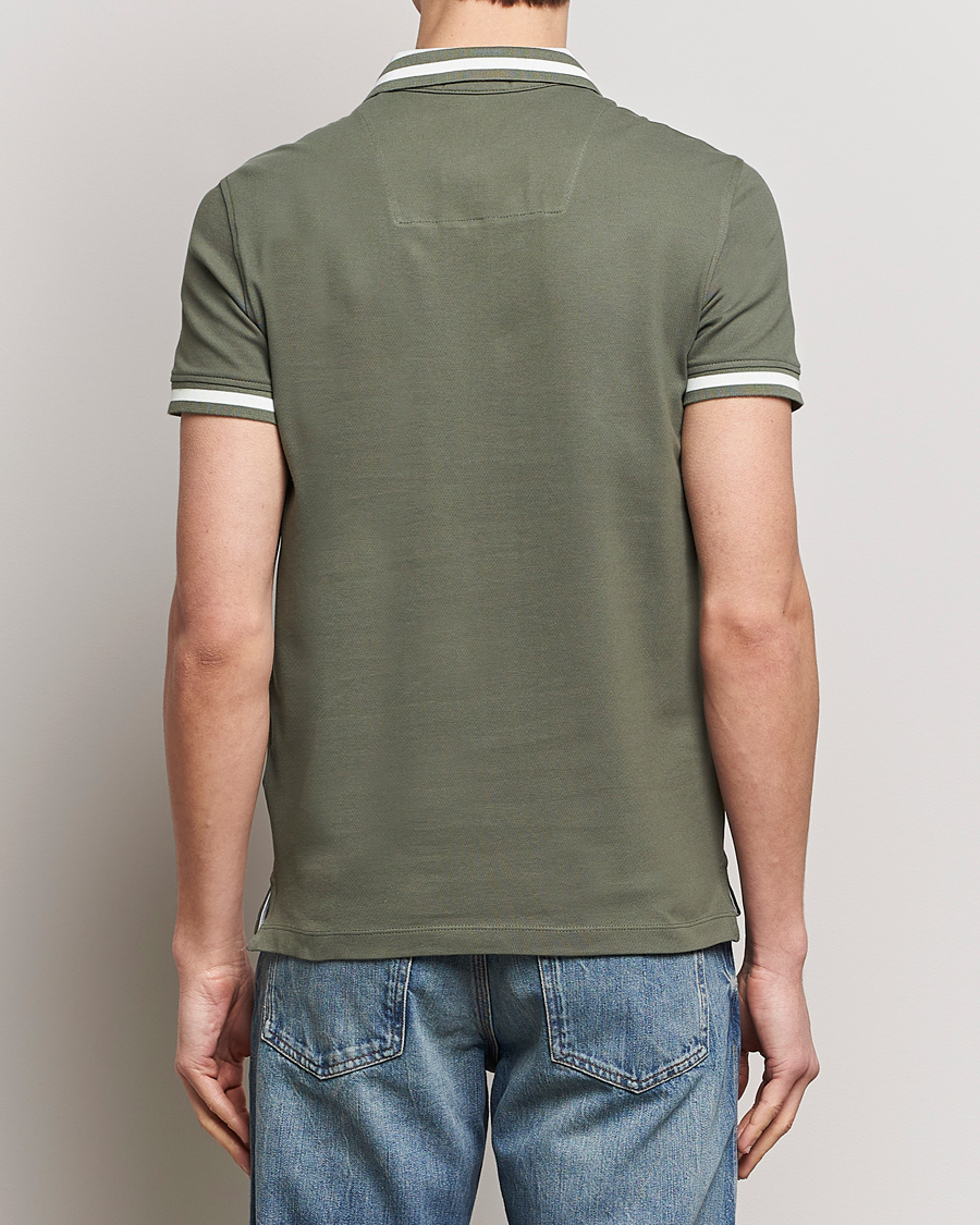 Heren | Polo's | Aeronautica Militare | Tipped Polo Verde Green