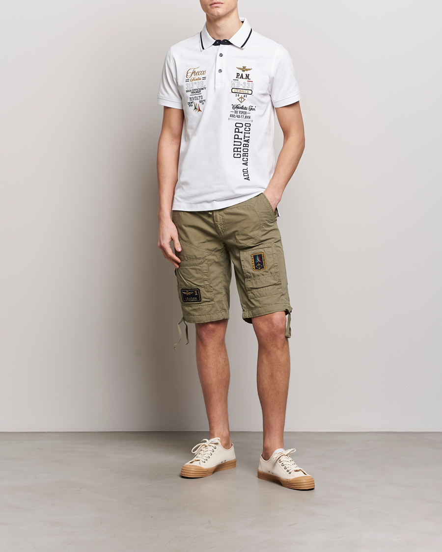 Heren | Polo's | Aeronautica Militare | Heritage Polo Off White
