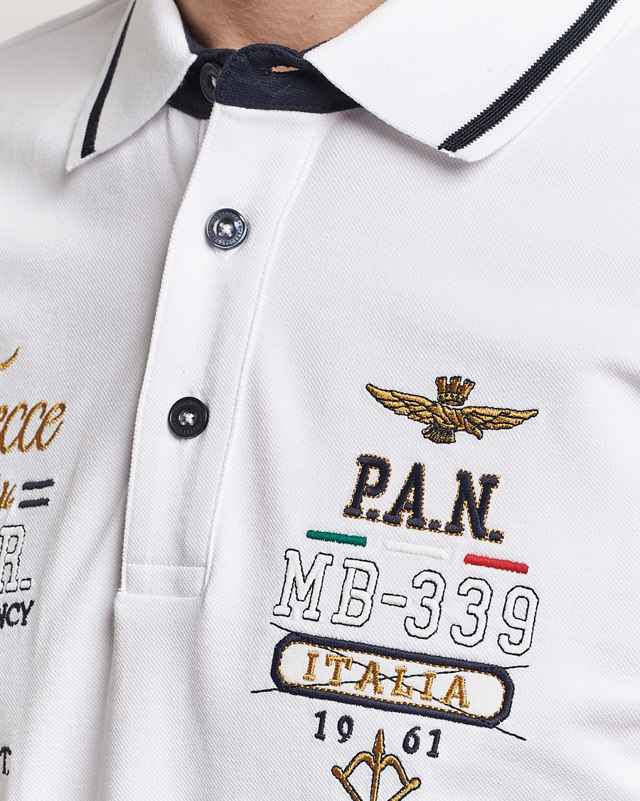 Heren | Polo's | Aeronautica Militare | Heritage Polo Off White